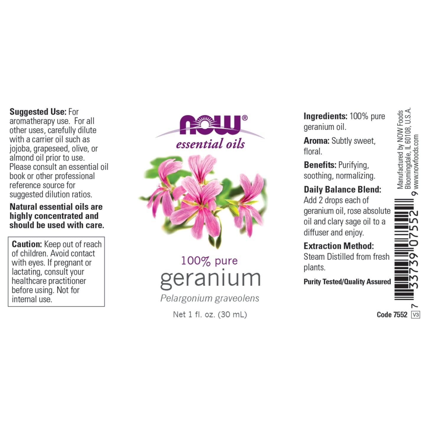 Geranium Oil (30 ml)