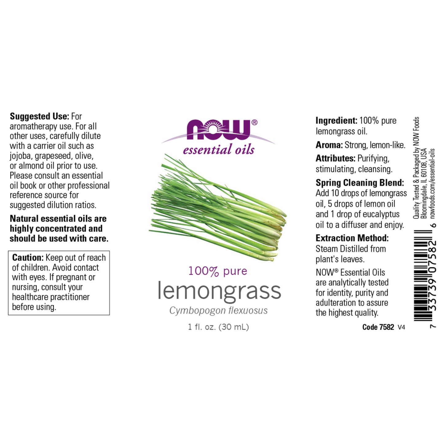Lemongrass Oil (30 ml)