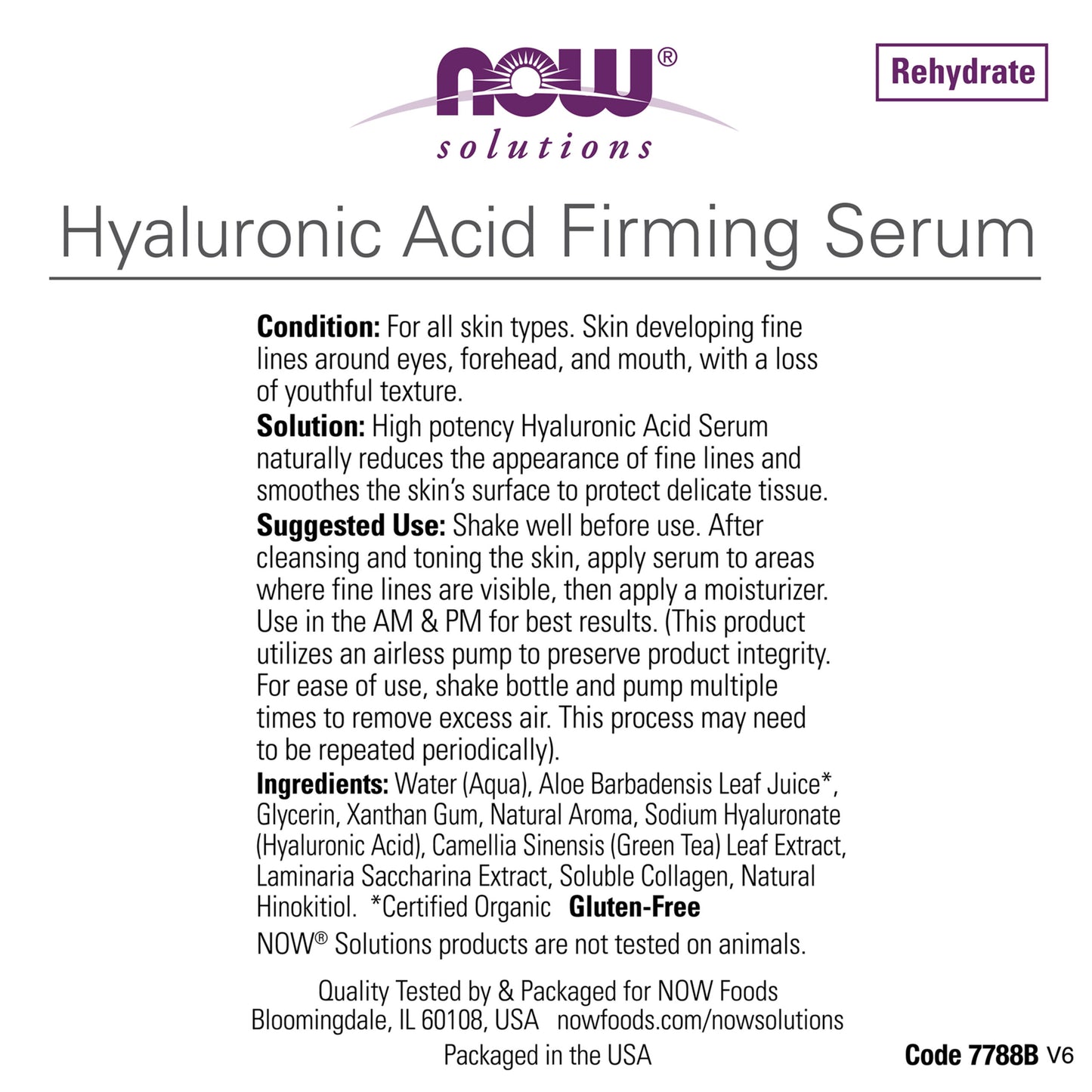 Hyaluronic Acid Firming Serum (30 ml)